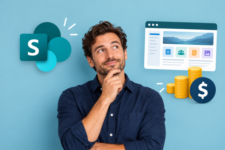 What does a SharePoint intranet cost in Australia